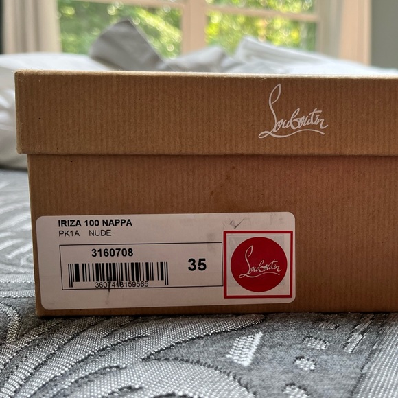 Christian Louboutin Iriza 100mm heels - Size 35 - Picture 13 of 16